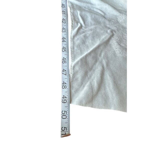 Vintage Ivory Linen TableCloth With 5Pc Napkin 68" X 48" Timeless Elegant - Picture 5 of 10